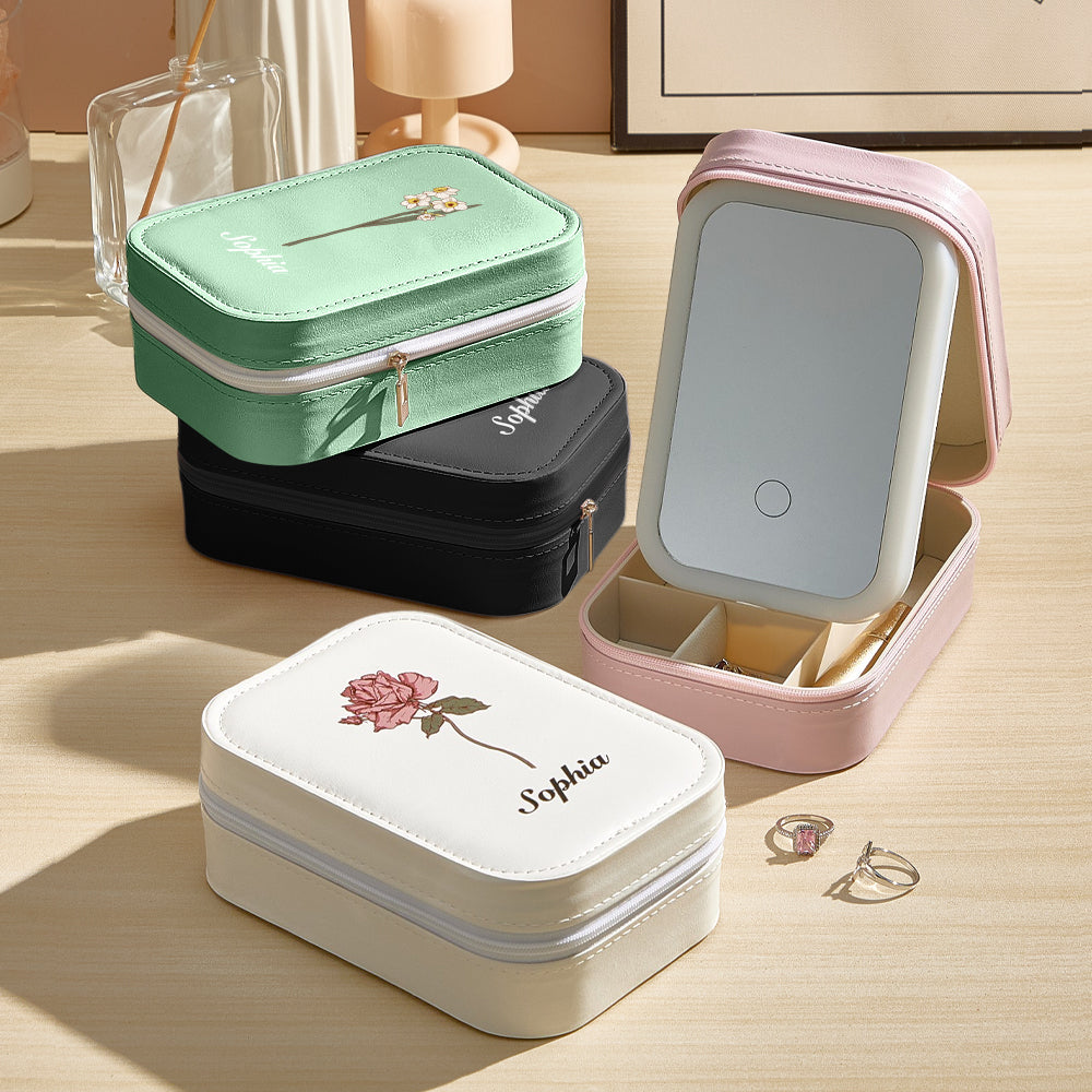 Jewelry Box Mirror Light