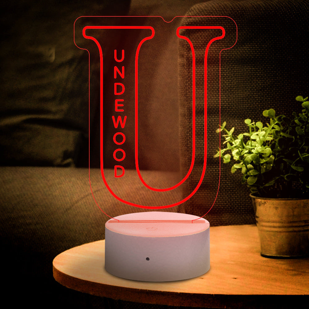 LED Letter Glow Light