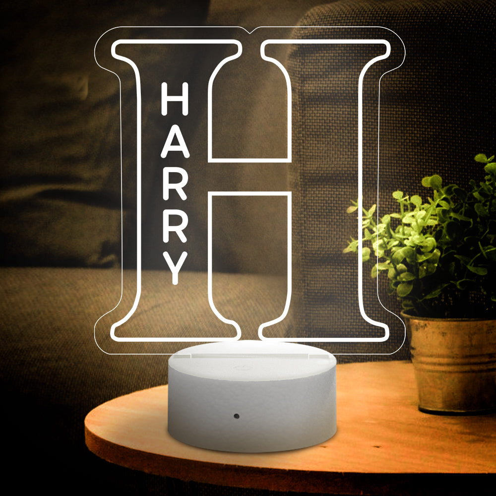 LED Letter Glow Light