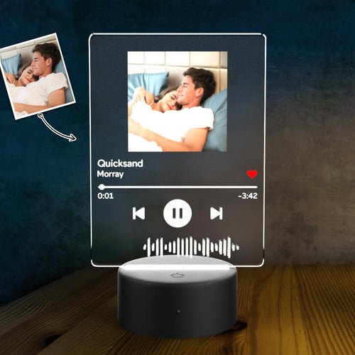 Acrylic Scan Music Light