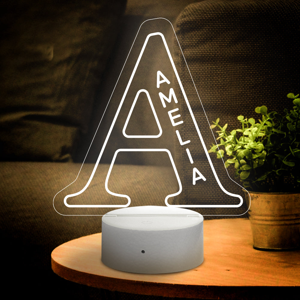 LED Letter Glow Light