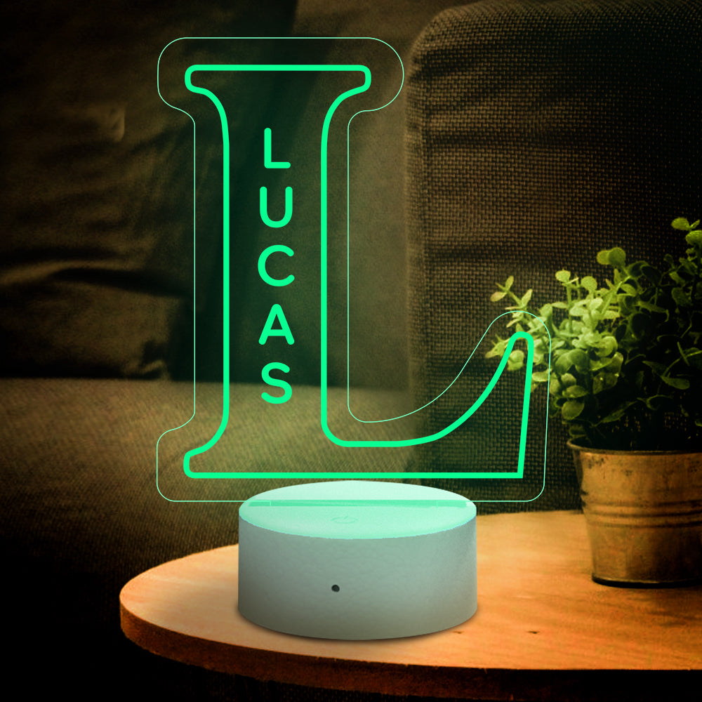 LED Letter Glow Light