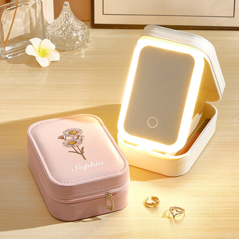 Jewelry Box Mirror Light