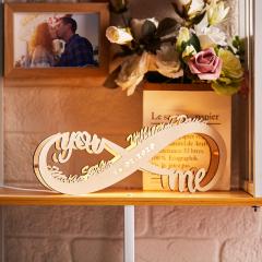 Infinity Wood Night Light