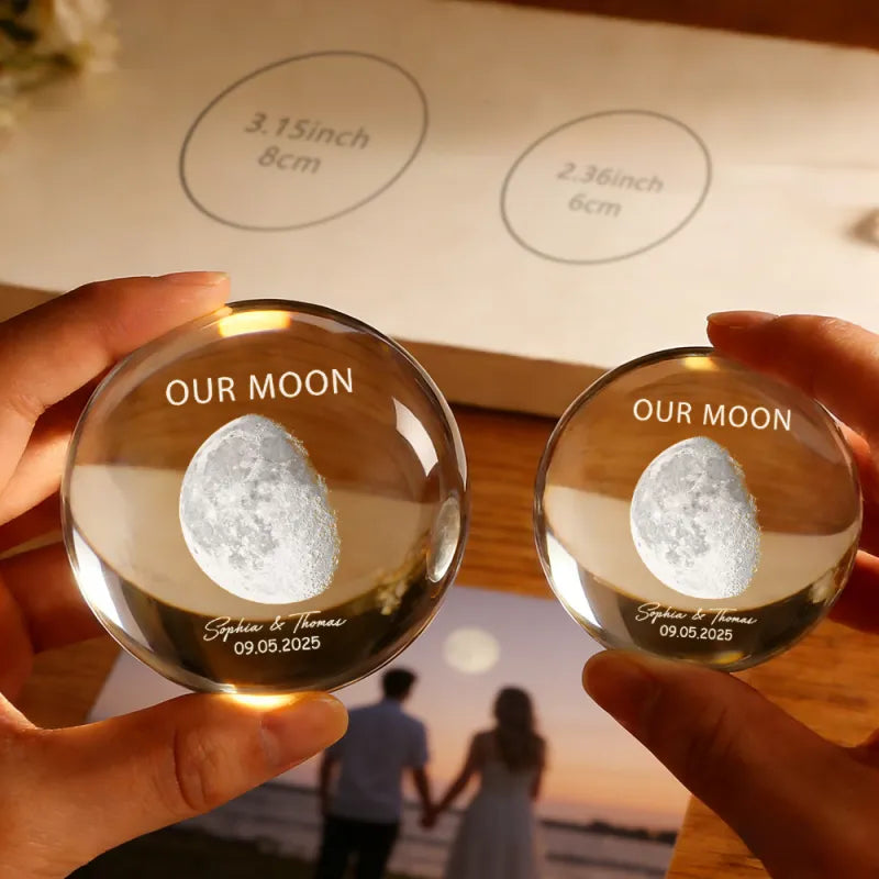 Crystal Moon Night Light