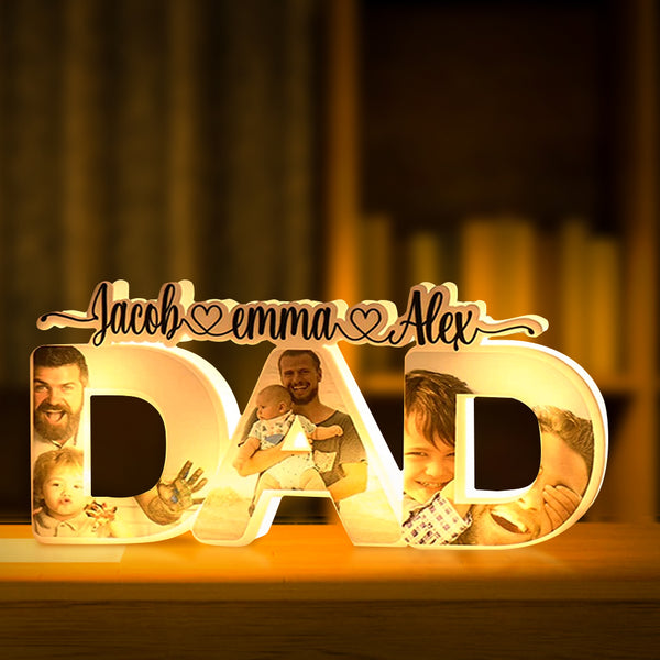 Dad Acrylic Night Light