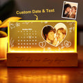 Photo Calendar Night Light