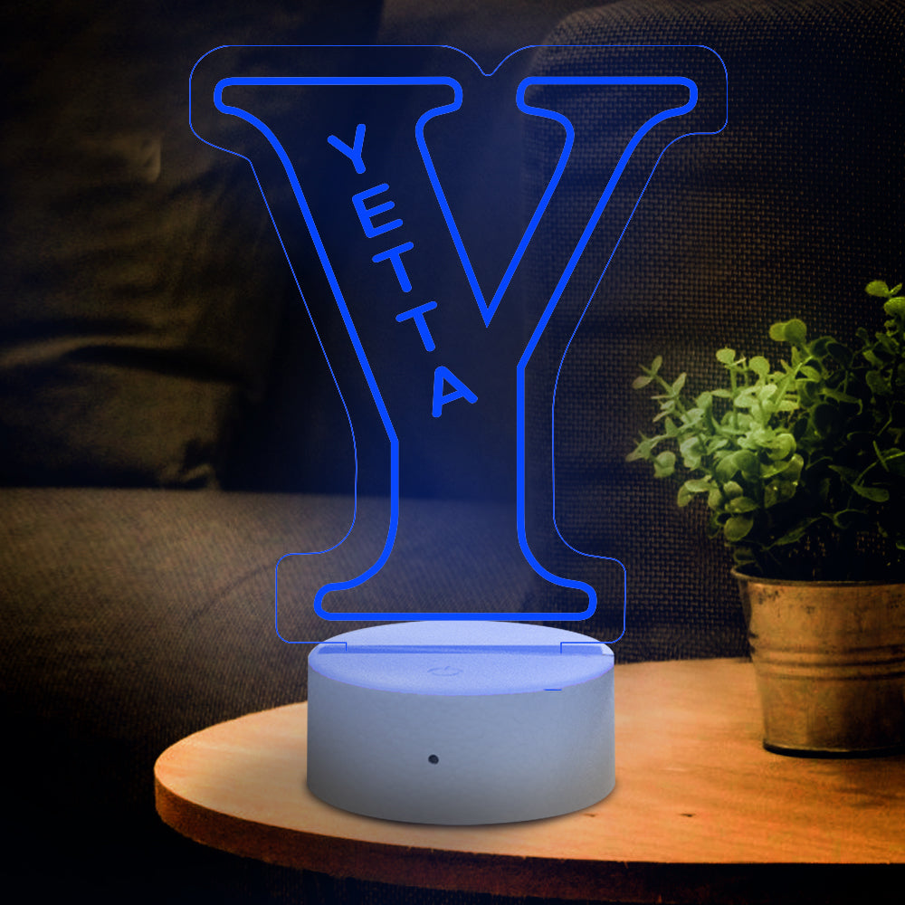 LED Letter Glow Light