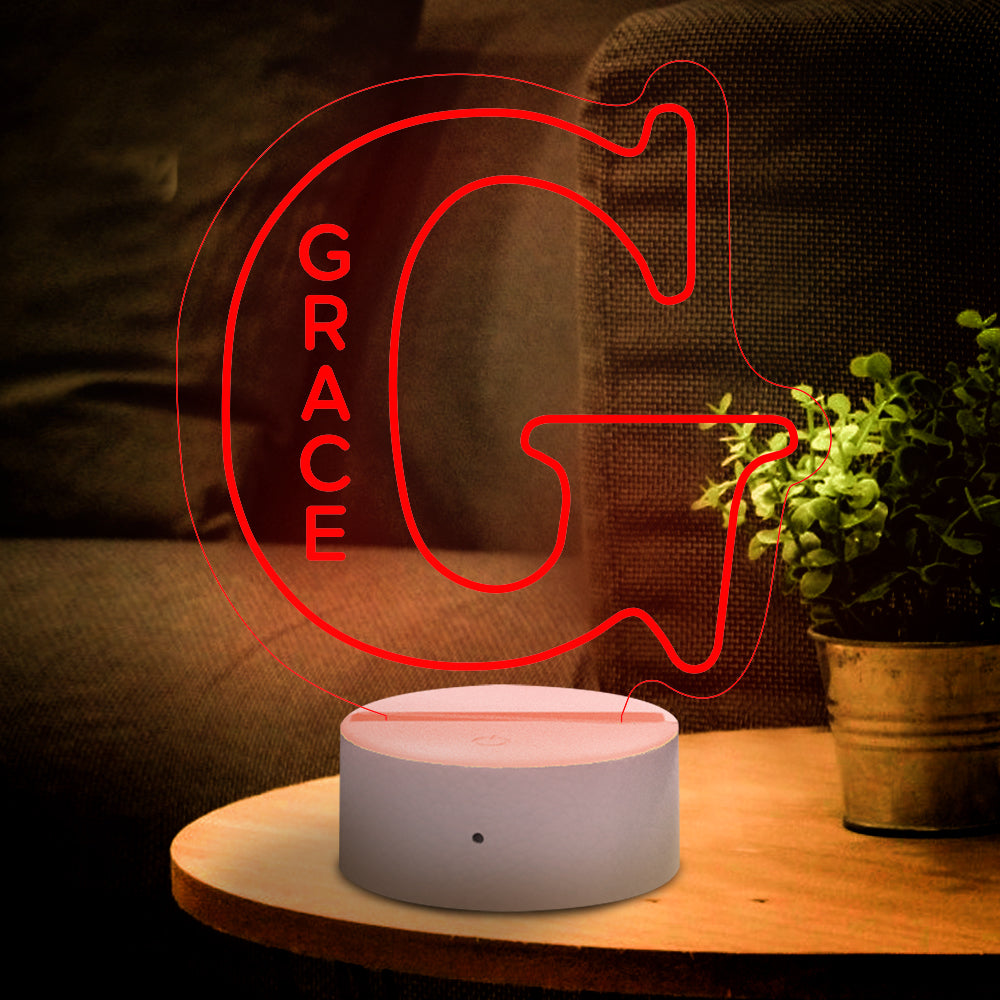 LED Letter Glow Light
