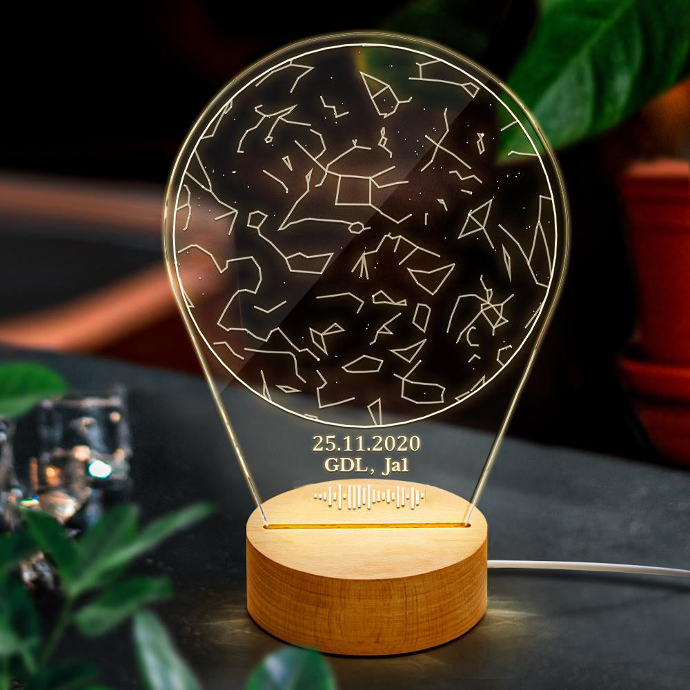 Constellation Code Night Light