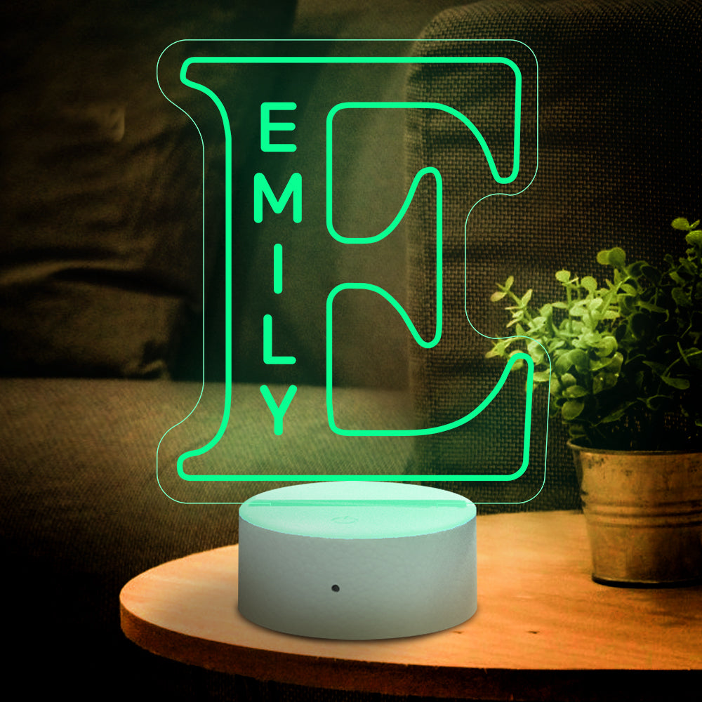 LED Letter Glow Light