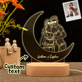 Moon Line Art Night Light