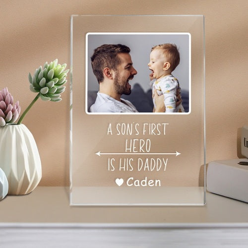 Name Photo Plaque Light