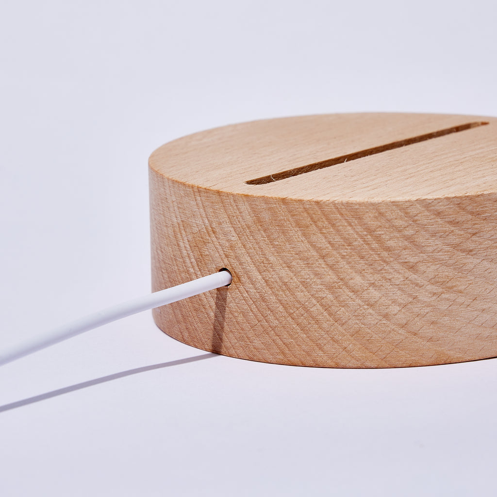 Wood Base Melody Night Light