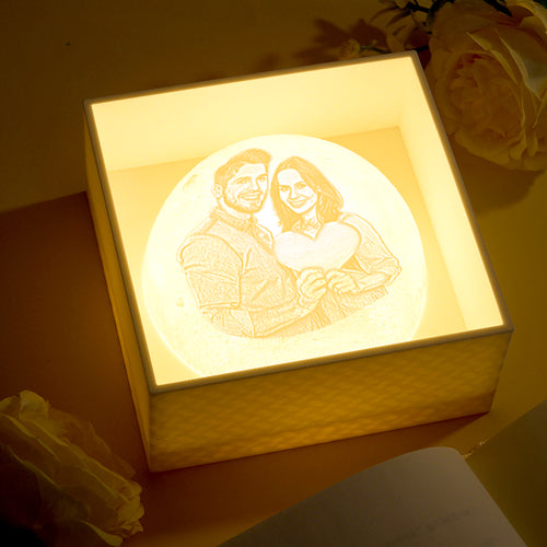 3D Moon Night Light