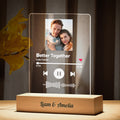 Wood Base Song Night Light