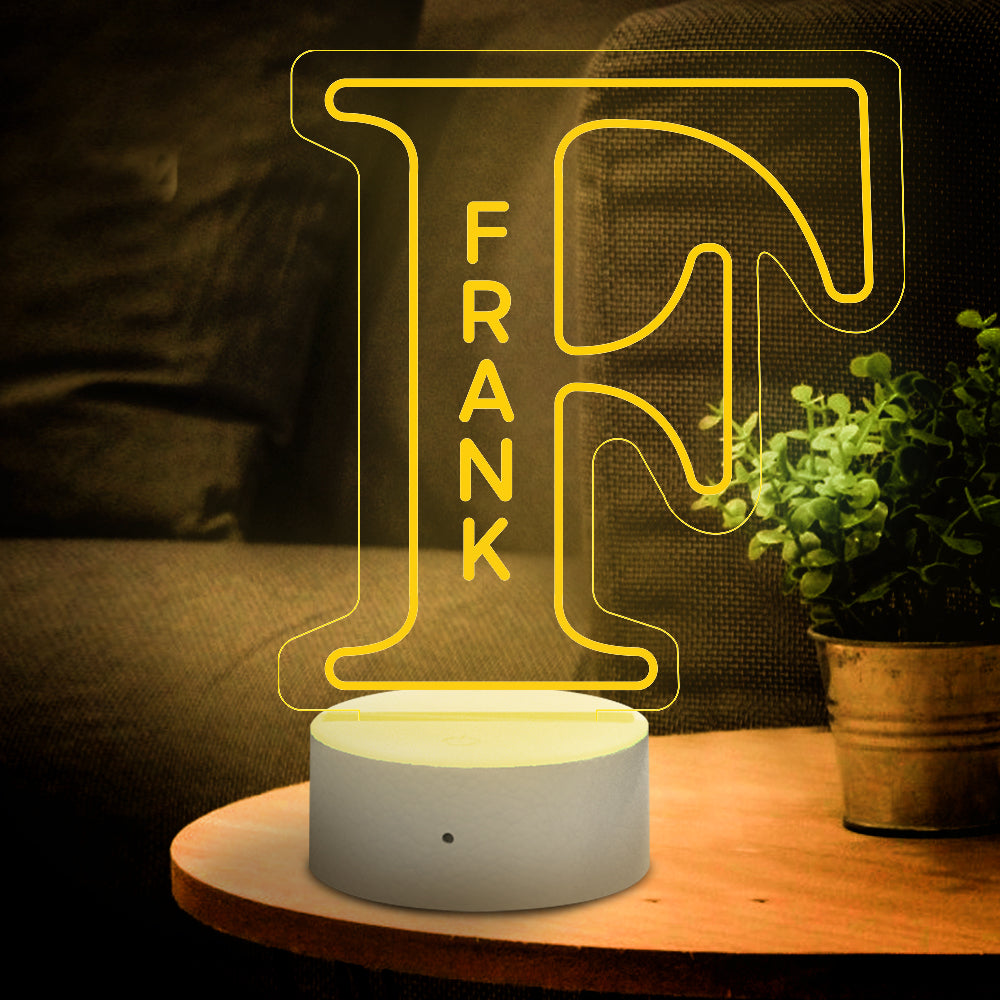 LED Letter Glow Light