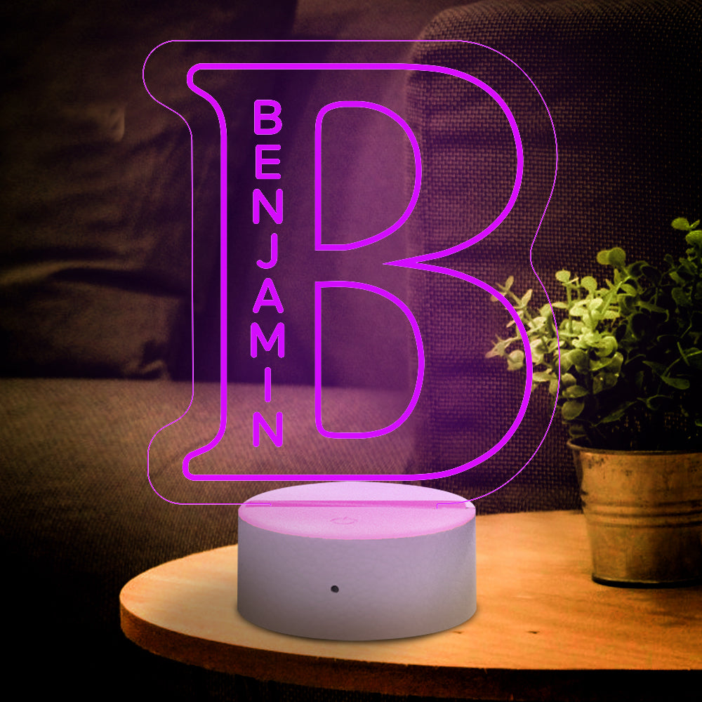 LED Letter Glow Light