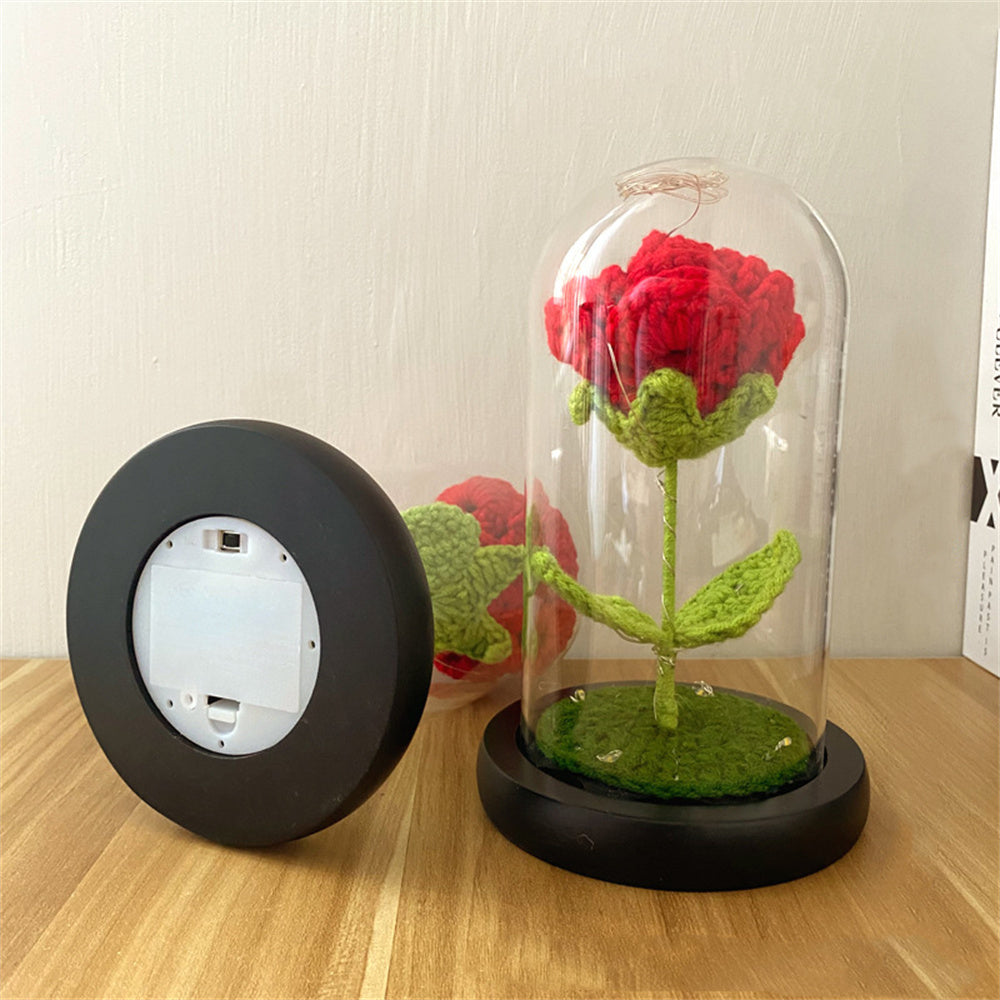 Crochet Flower Lamp