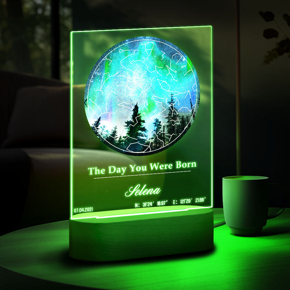 Starry Map Night Light