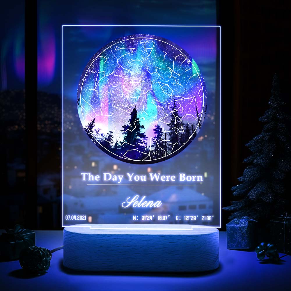 Starry Map Night Light