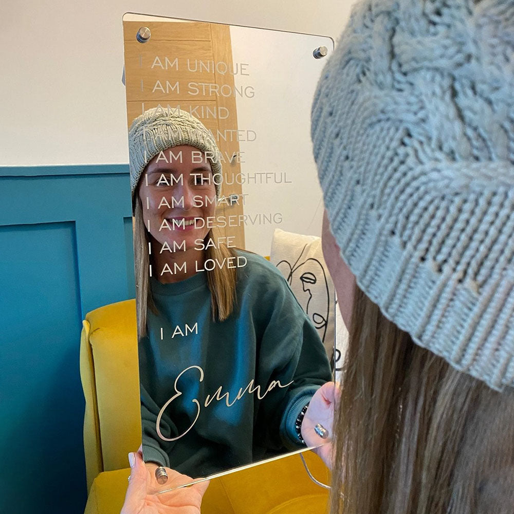 Affirmation Glow Mirror Light