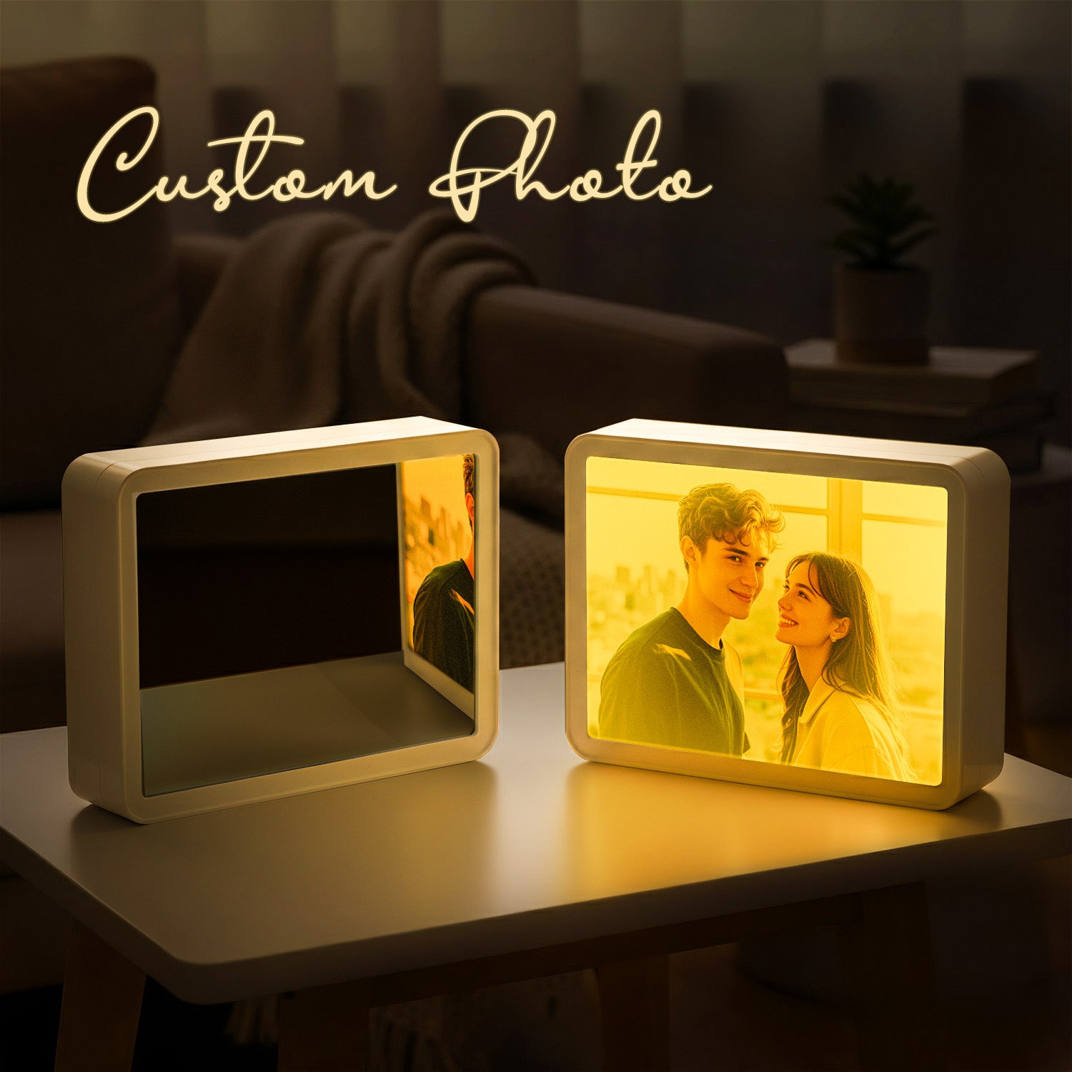 Bluetooth Mirror Speaker Light