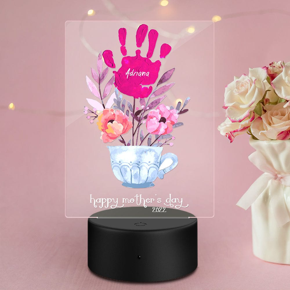 Handprint Date Night Light