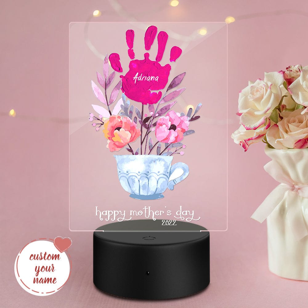 Handprint Date Night Light