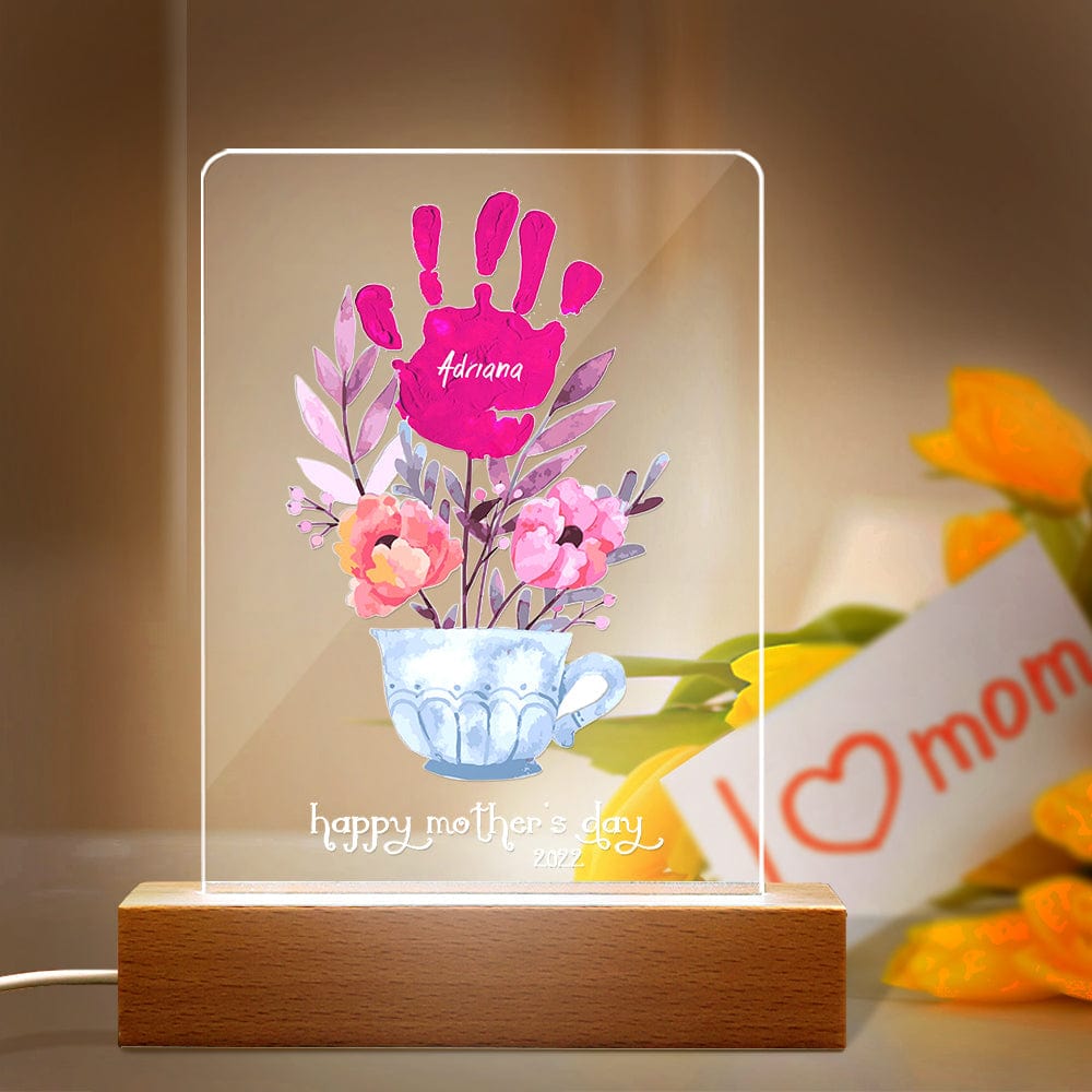 Handprint Date Night Light
