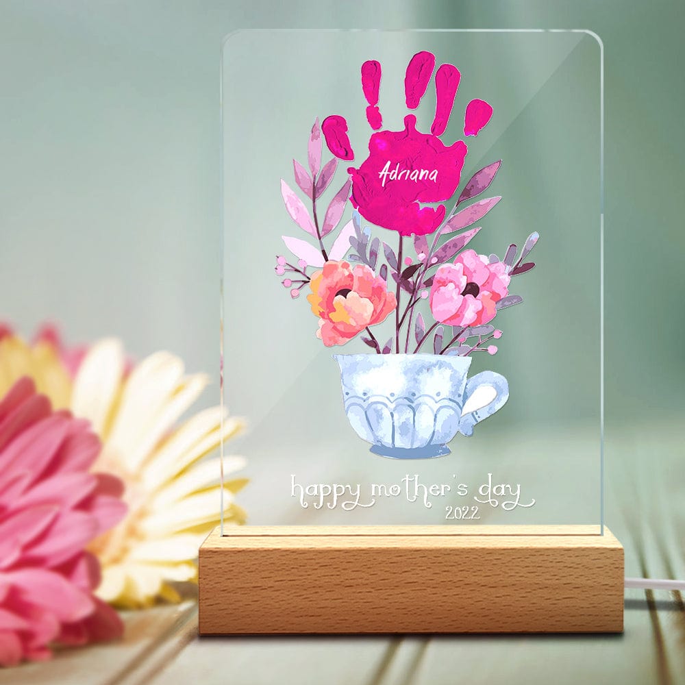 Handprint Date Night Light