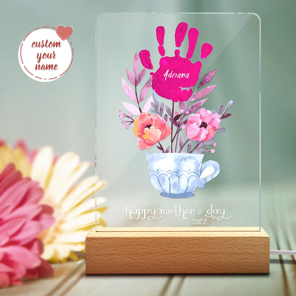 Handprint Date Night Light
