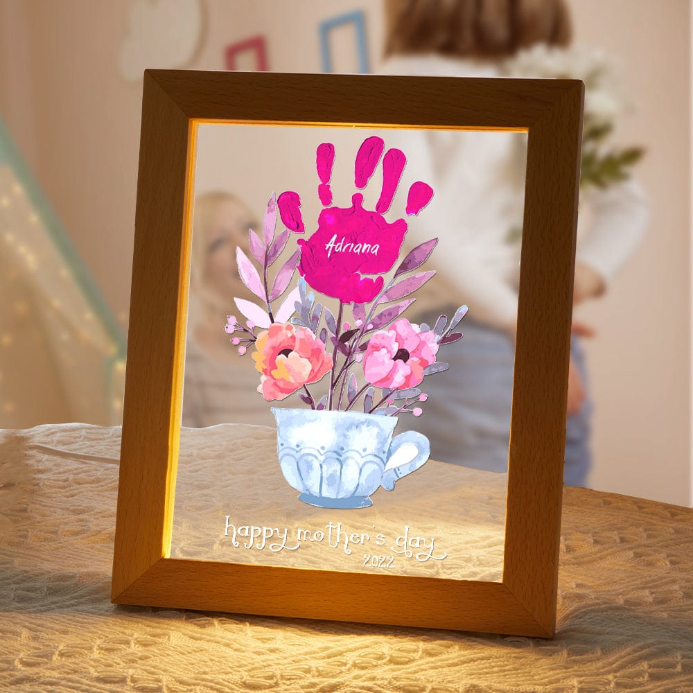 Handprint Date Night Light