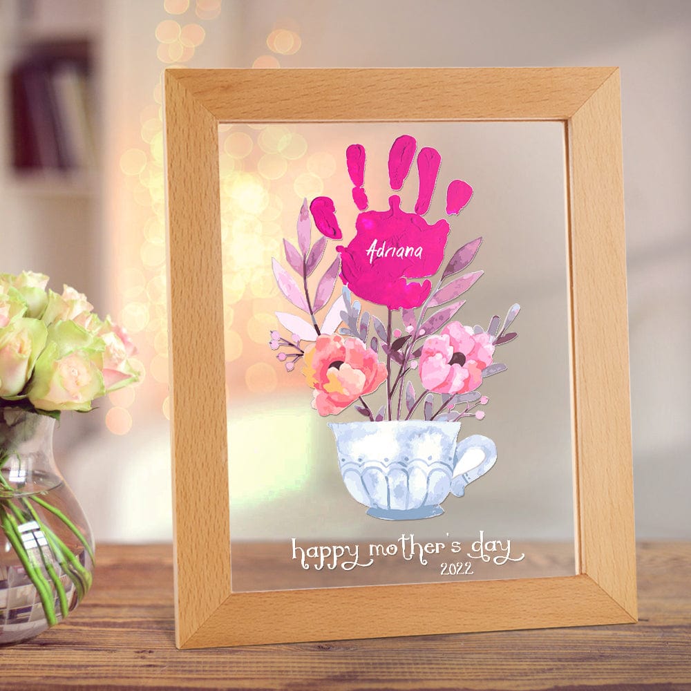 Handprint Date Night Light