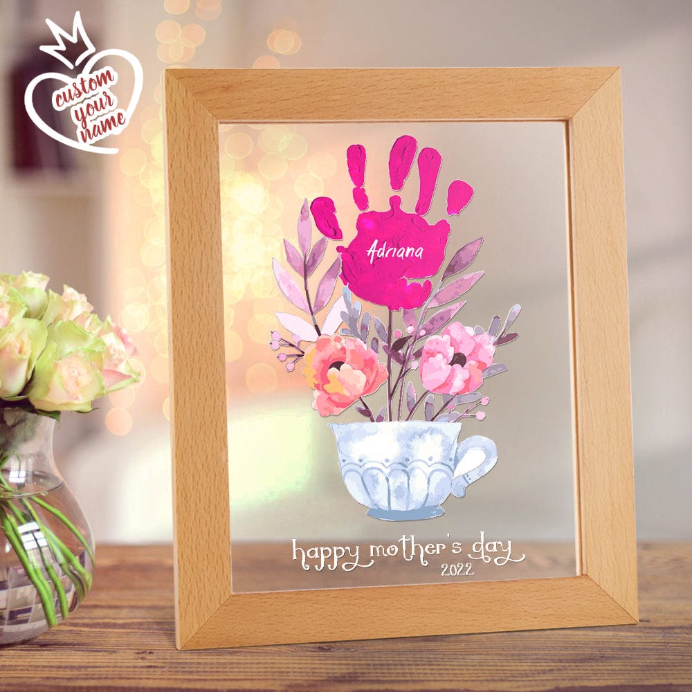 Handprint Date Night Light