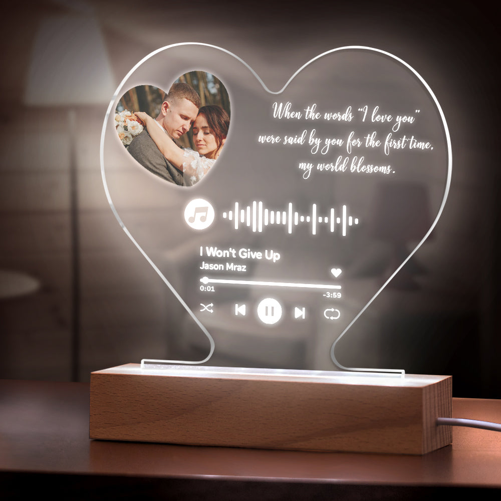 Heart Code Music Light