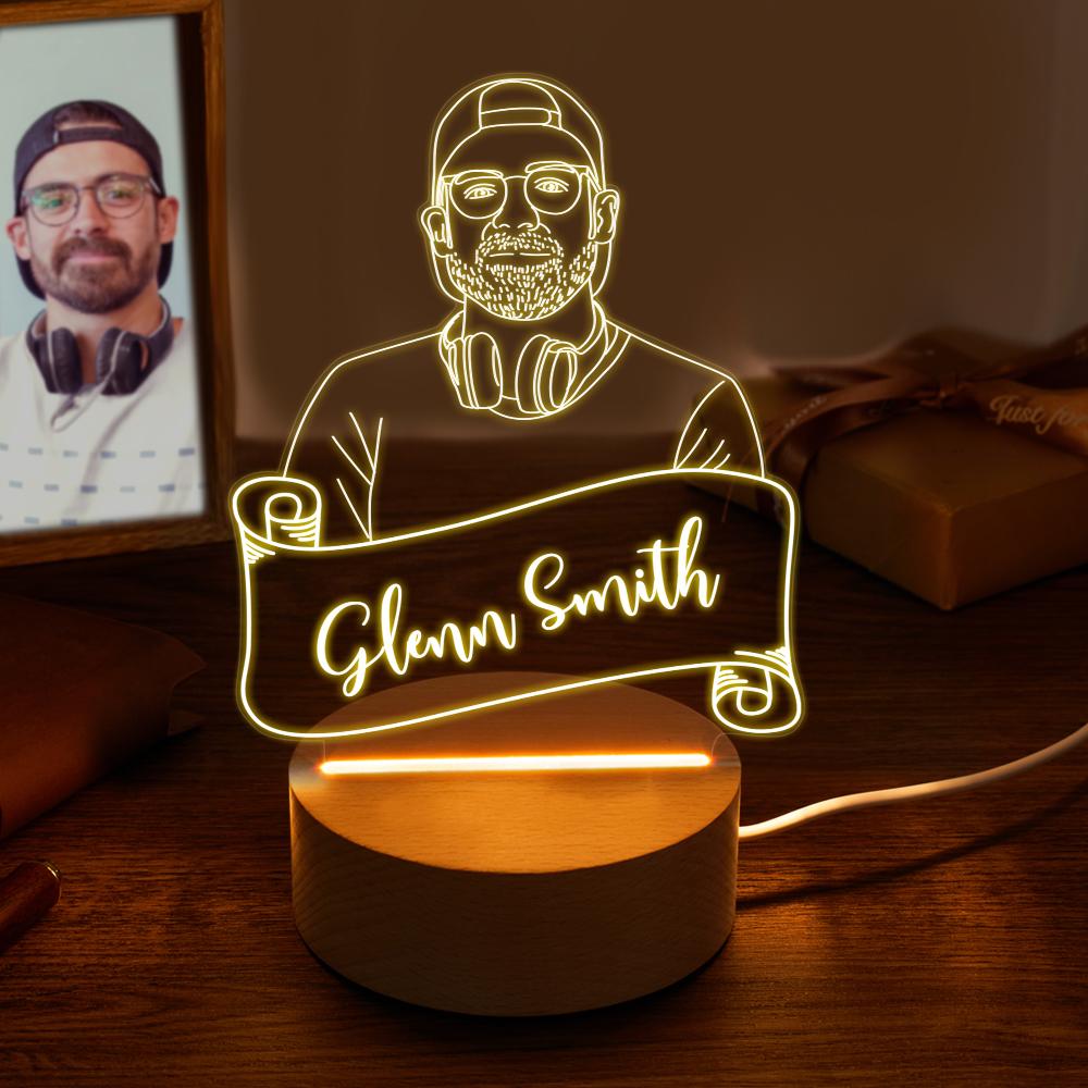 Portrait 3D Night Light