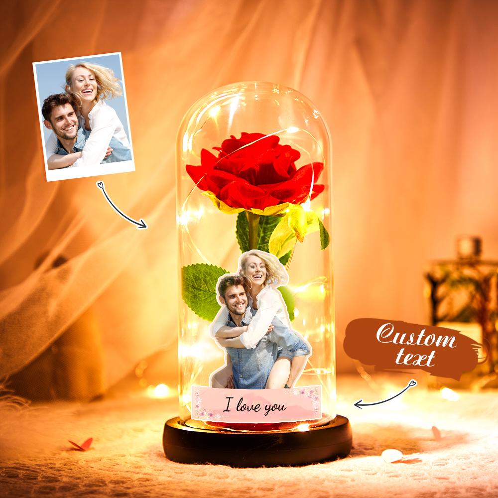 Rose Glass Night Light