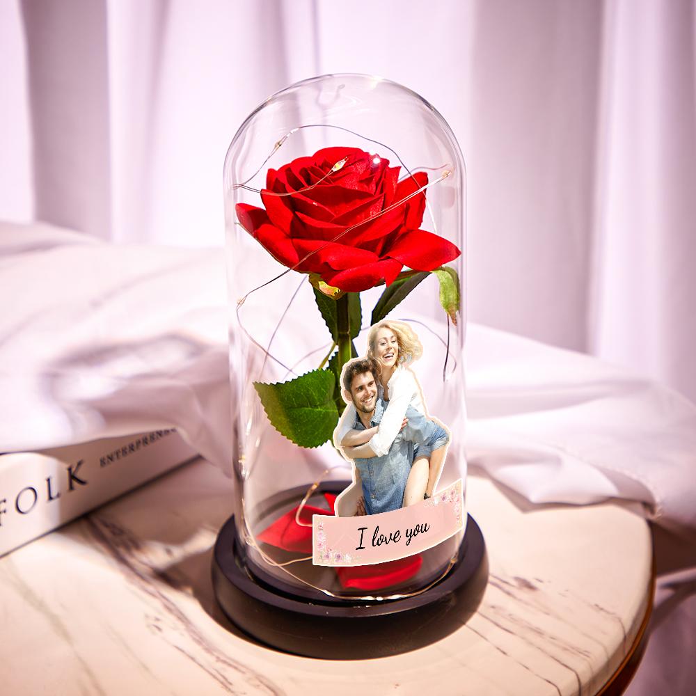 Rose Glass Night Light