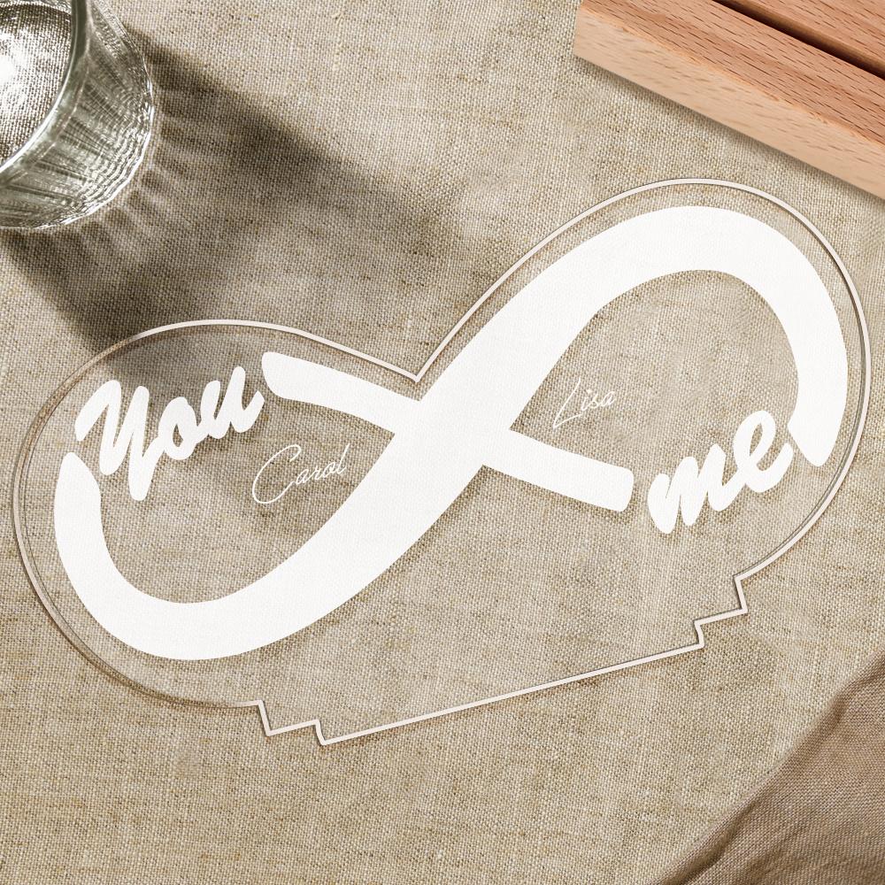 Infinity Neon Night Light