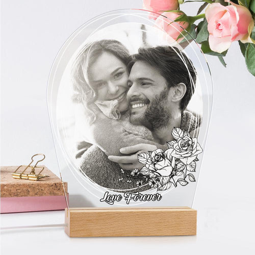 3D Oval Night Light