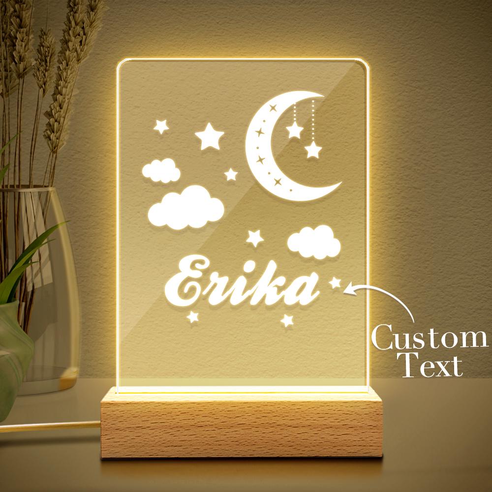 Star Moon Night Light