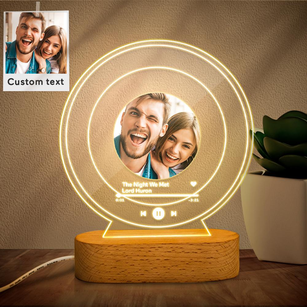 Song Code Night Light