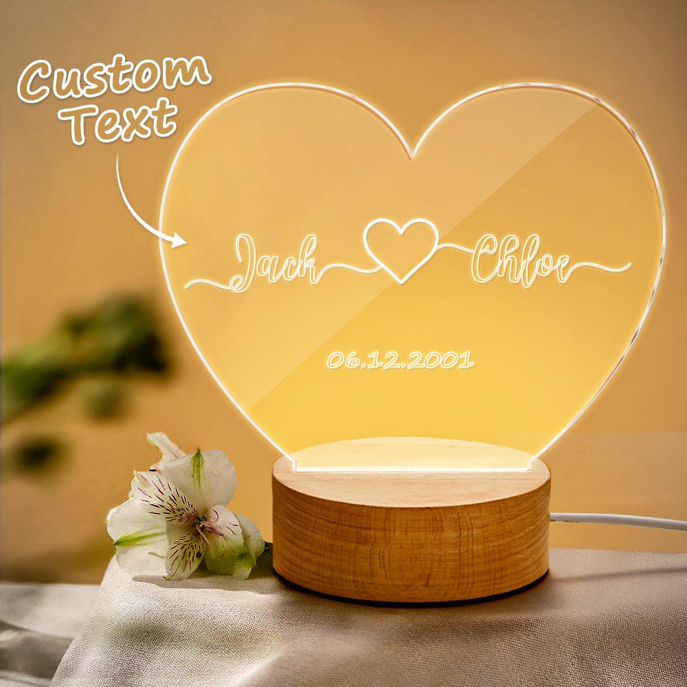 Engagement Date Night Light