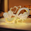 Heart Wood Night Light