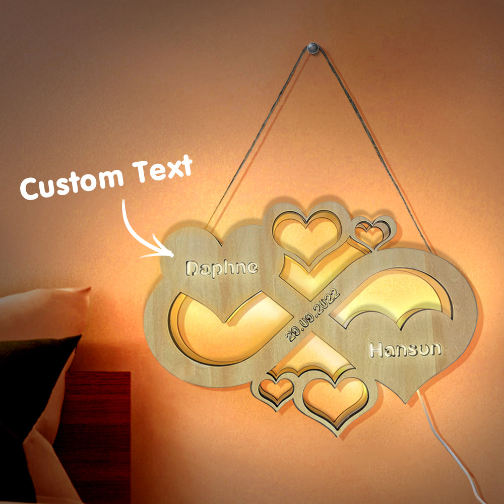 Heart Wood Night Light