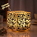 QR Cube Code Night Light
