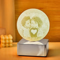 Engraved Moon Night Light