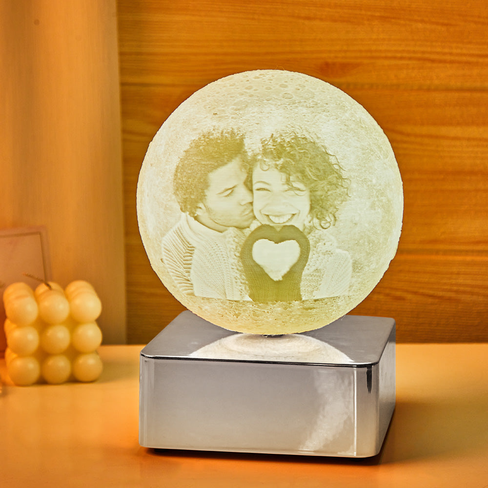 Engraved Moon Night Light