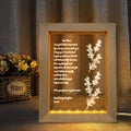 Letter Wood Night Light